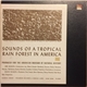 No Artist - Sounds Of A Tropical Rain Forest In America